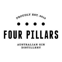 Four Pillars Logo Complete Black